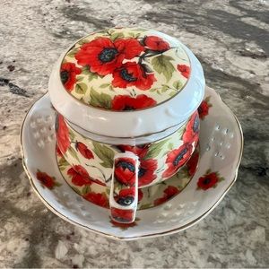 Set of Poppy Tea Cups